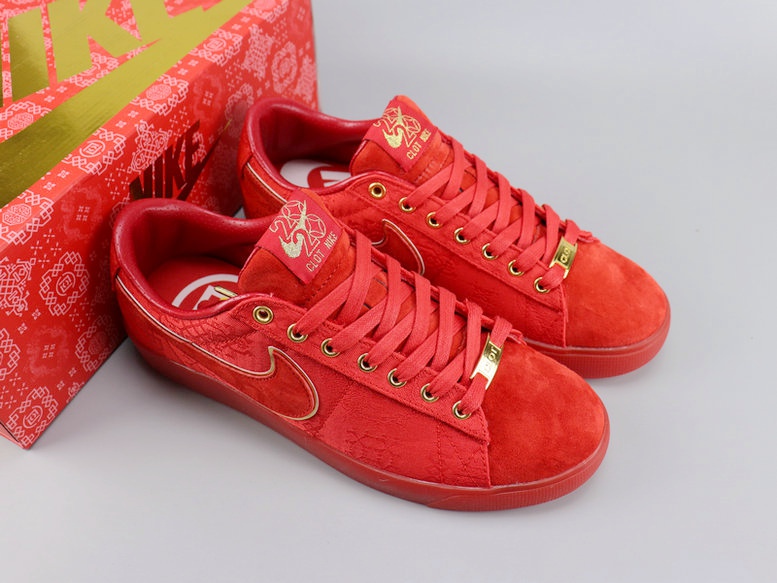 Women Nike SB Blazer Low CLOT 2020 Red Shoes - Click Image to Close